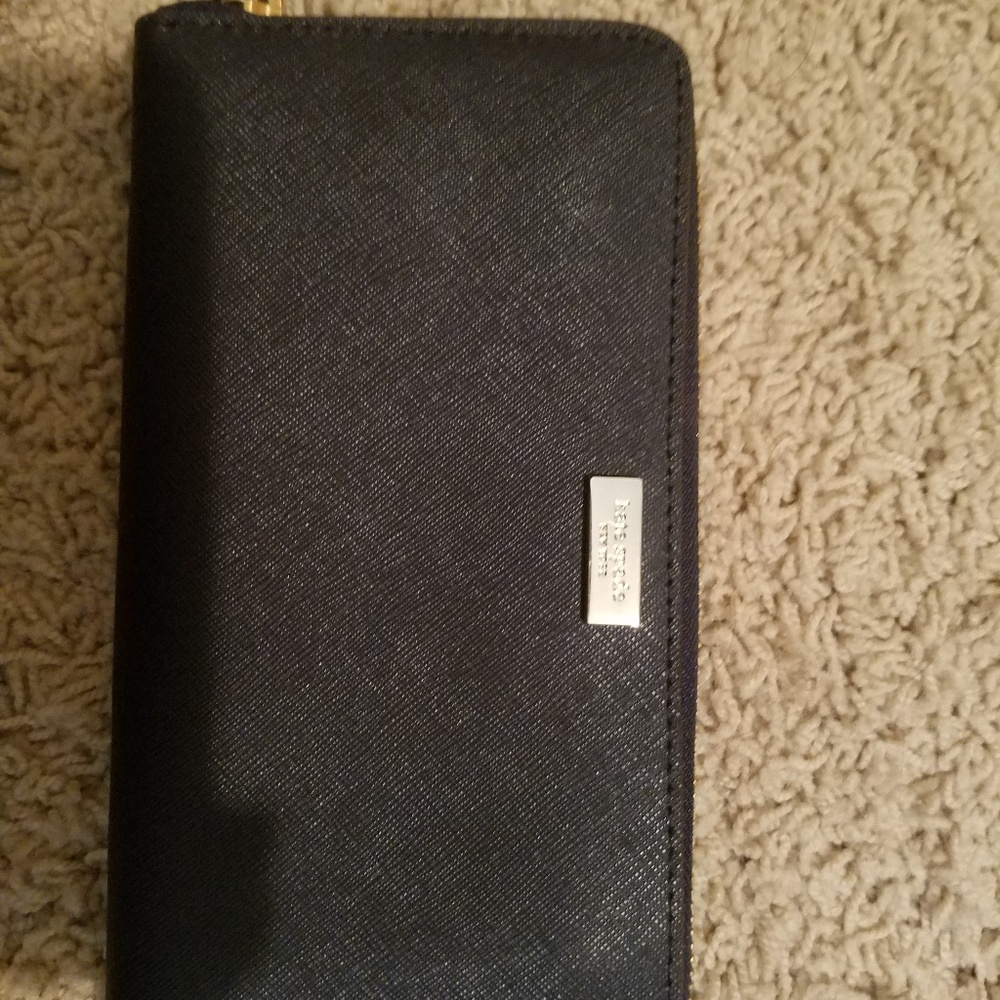 Kate spade wallet navy blue